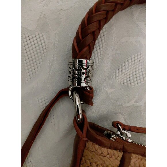 Brighton Brice Organizer & Hobo Shoulder Handbag Beige & Brown - Picture 7 of 16